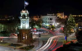 Santa Cruz Night Background